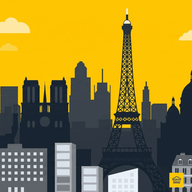 Paris skyline